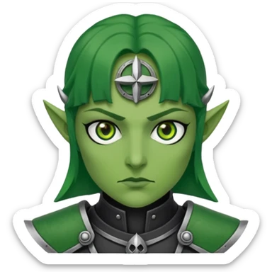 Gren Eye Warhammer 40K sticker