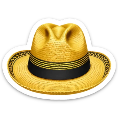 sombrero vueltiao colombiano sticker