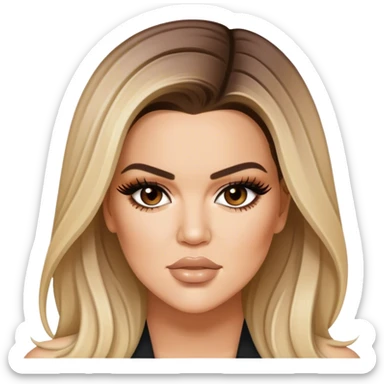 Khloe Kardashian sticker