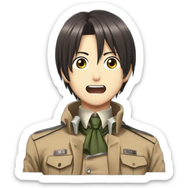 shinzou wo sasageyo attack on titan sticker