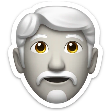 Sign of wishing for luck sticker