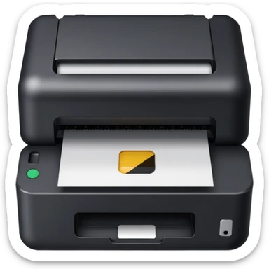 Printer Cartridge sticker