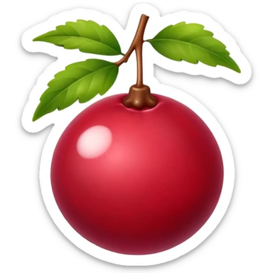 cranberry sticker
