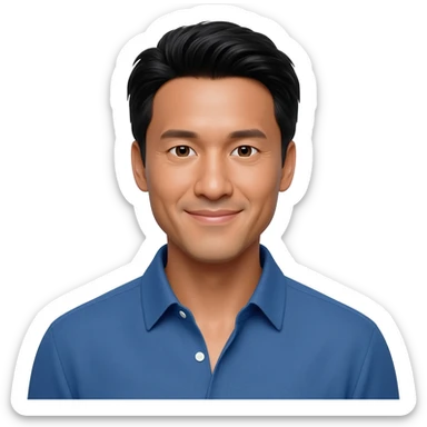 Pinoy version kahawig ni Henry Golding age 30s sticker