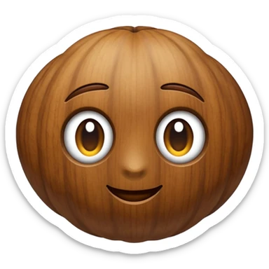 Walnut  sticker