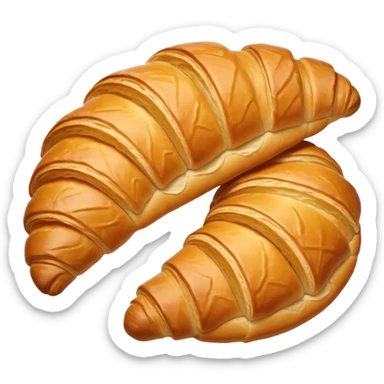 salt bread croisant sticker