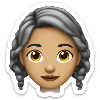 Create the zodiac sign scorpio as a girl  sticker