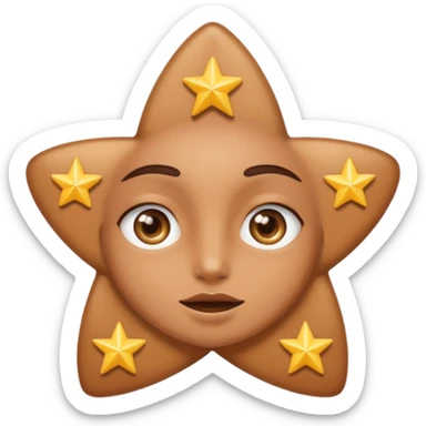 As me a un gasto con los ojos de estrella sticker