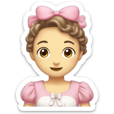 Baku onegai my melody sticker