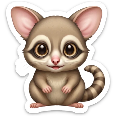 cute sugar glider sticker