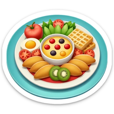Meal sticker