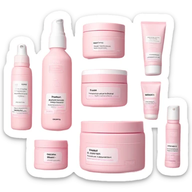 𝐩𝐢𝐧𝐤 𝐚𝐞𝐬𝐭𝐡𝐞𝐭𝐢𝐜 𝐬𝐤𝐢𝐧𝐜𝐚𝐫𝐞 𝐬𝐞𝐭 sticker