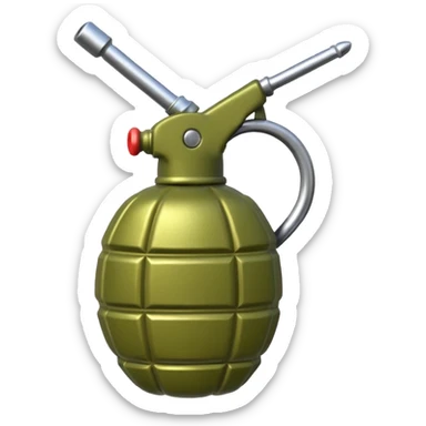 Bomba a mano  sticker