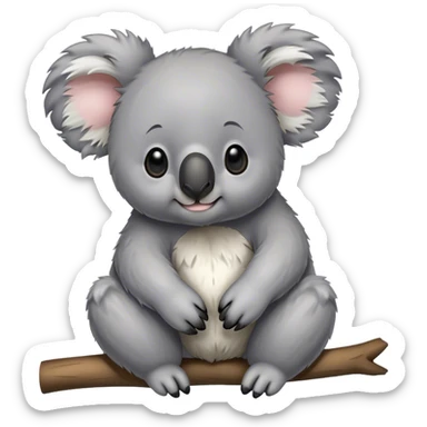 **ONLY REALISTIC KOALA** sticker