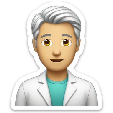 male-therapist-questionning sticker