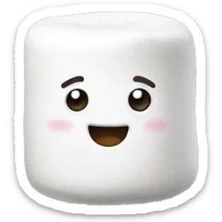 Marshmallow  sticker