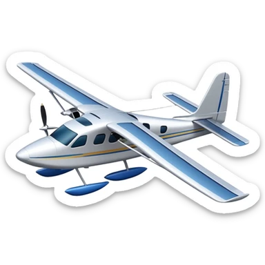 Multi engine seaplane  sticker