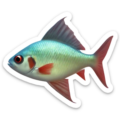 cardinal tetra fish sticker