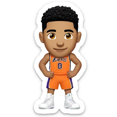 devin booker sticker