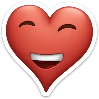 Heart sticker