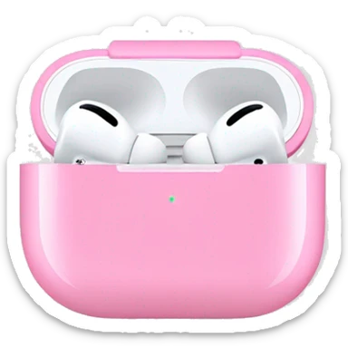 AirPods Pro pink sticker