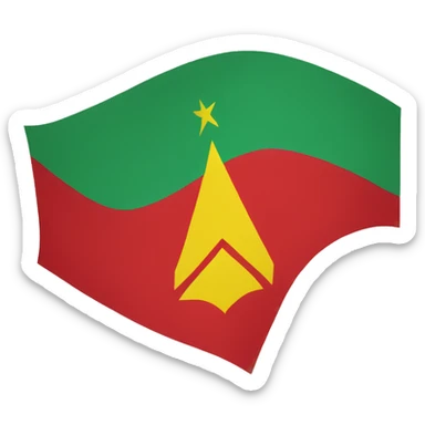 Amazigh flag sticker