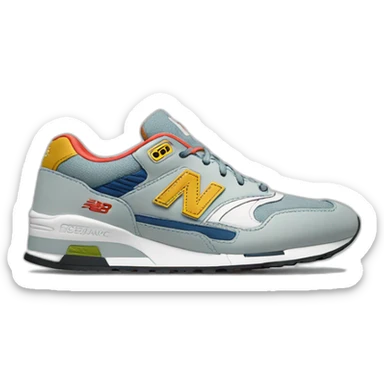 new balance sneaker sticker