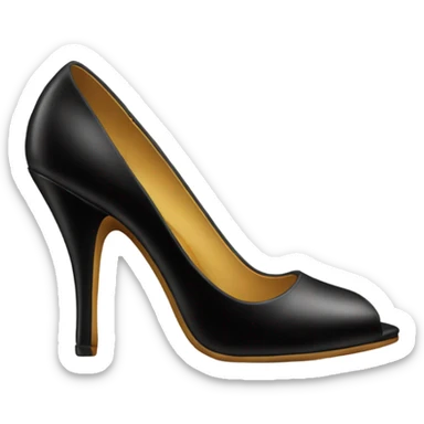 Pleaser high heels. sticker