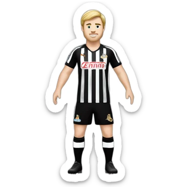 Mcsauce in a Newcastle strip sticker