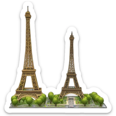 La tour eiffel sticker