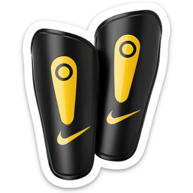 Nike shin guard sticker
