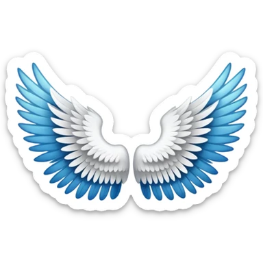 Wings both Left and right side sticker