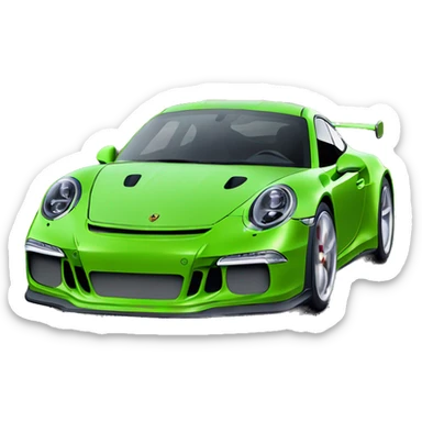 Porsche 911 gt3 re sticker