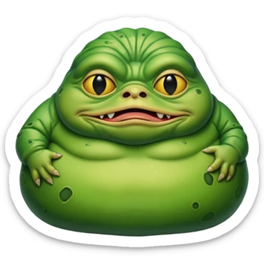 Jabba the Hutt sticker