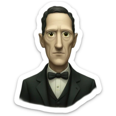 hp lovecraft sticker