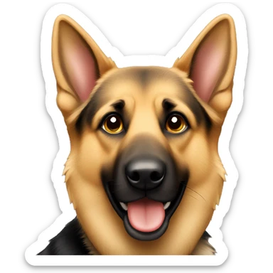 German Shepherd sticker