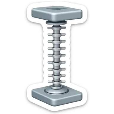 Coluna vertebral sticker