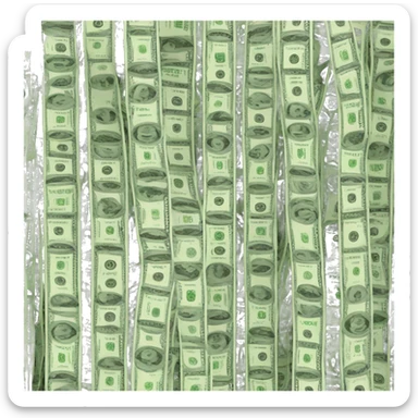 money columns sticker