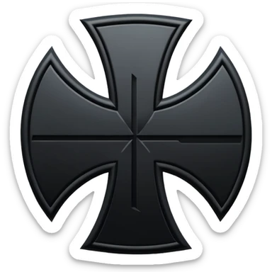 Nazi swastika sticker