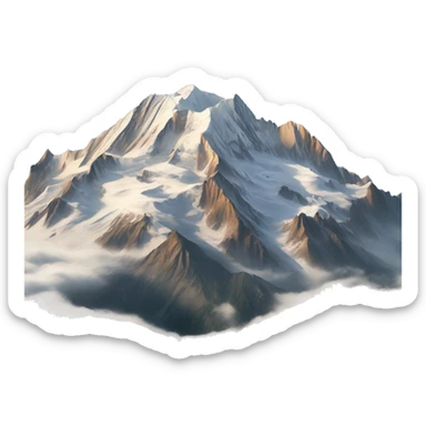 Mont blanc sticker