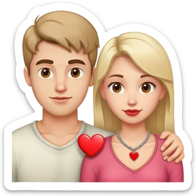 Ugly boyfriend Icon Girlfriend  sticker