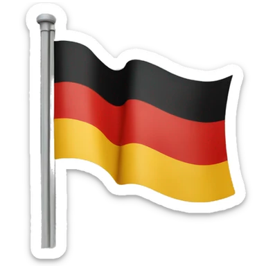 Germany flag sticker