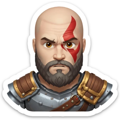 God of war sticker