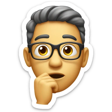 Blowing a kiss sticker