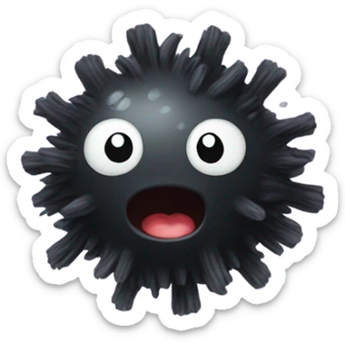 Soot sprite kawaii sticker