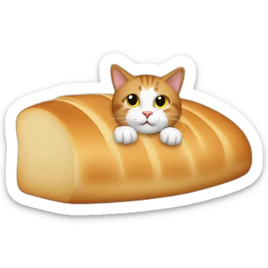 Cat, Brazilian short hairz making bread sticker