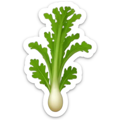Merry horseradish sticker