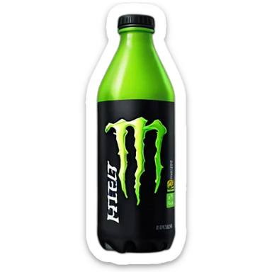 Monster Energy Drink bottle sticker