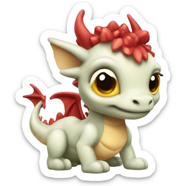 Baby Welsh dragon  sticker