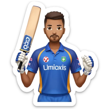 Hardik Pandya t20 world cup pose sticker